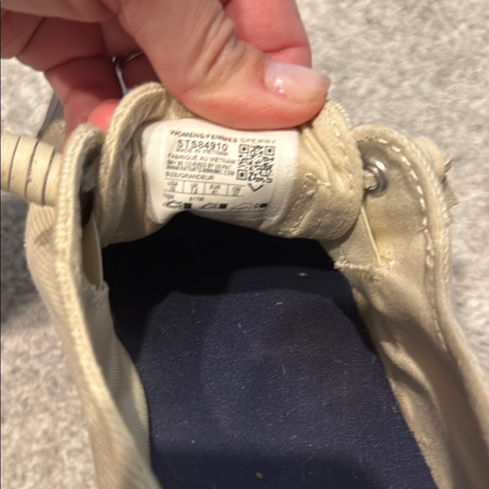 Sperry Tan Boat Shoes - Picture 2 of 4